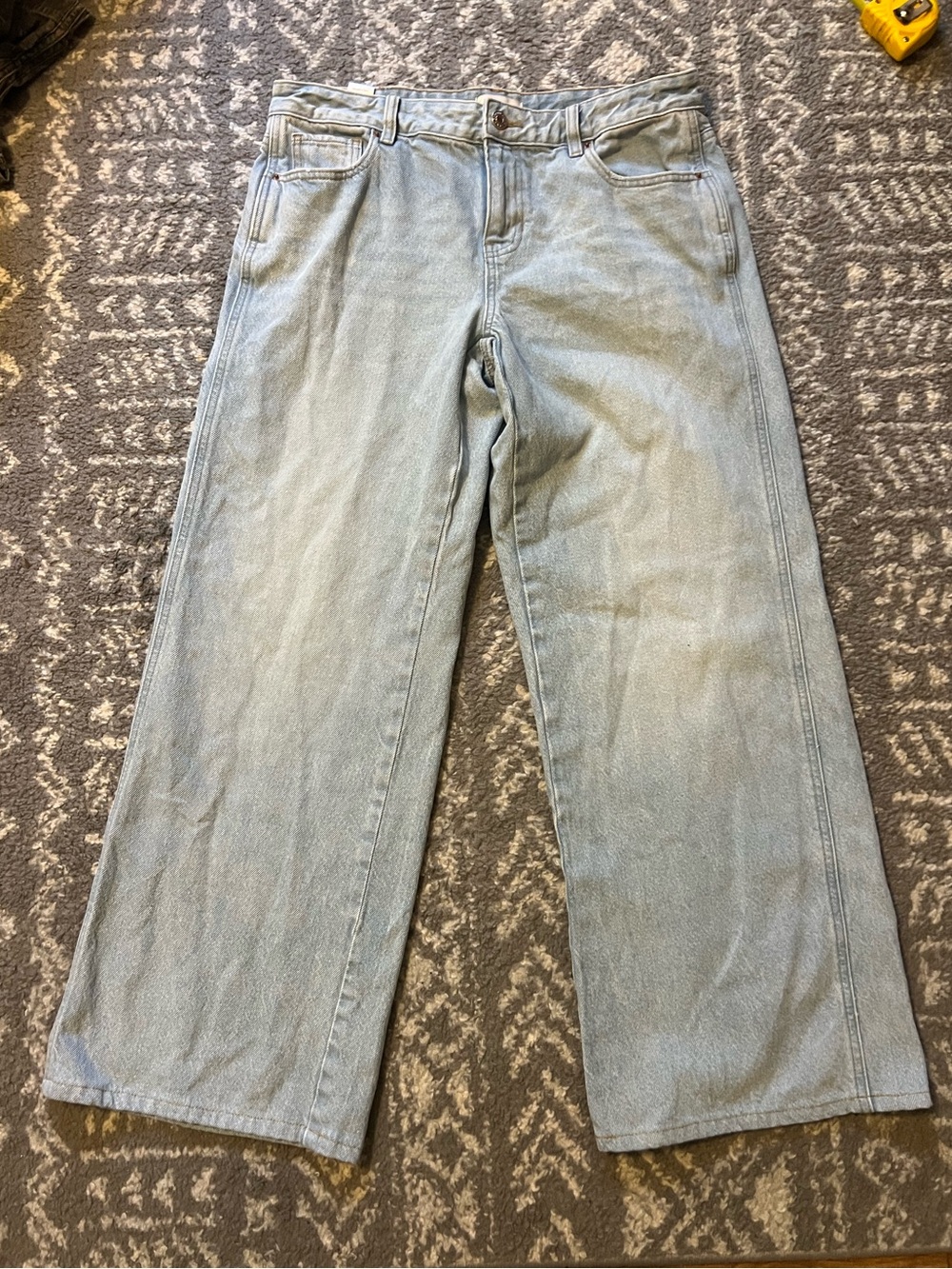 PacSun Casey Low Rise Baggy Light Blue size 28 (AA124)